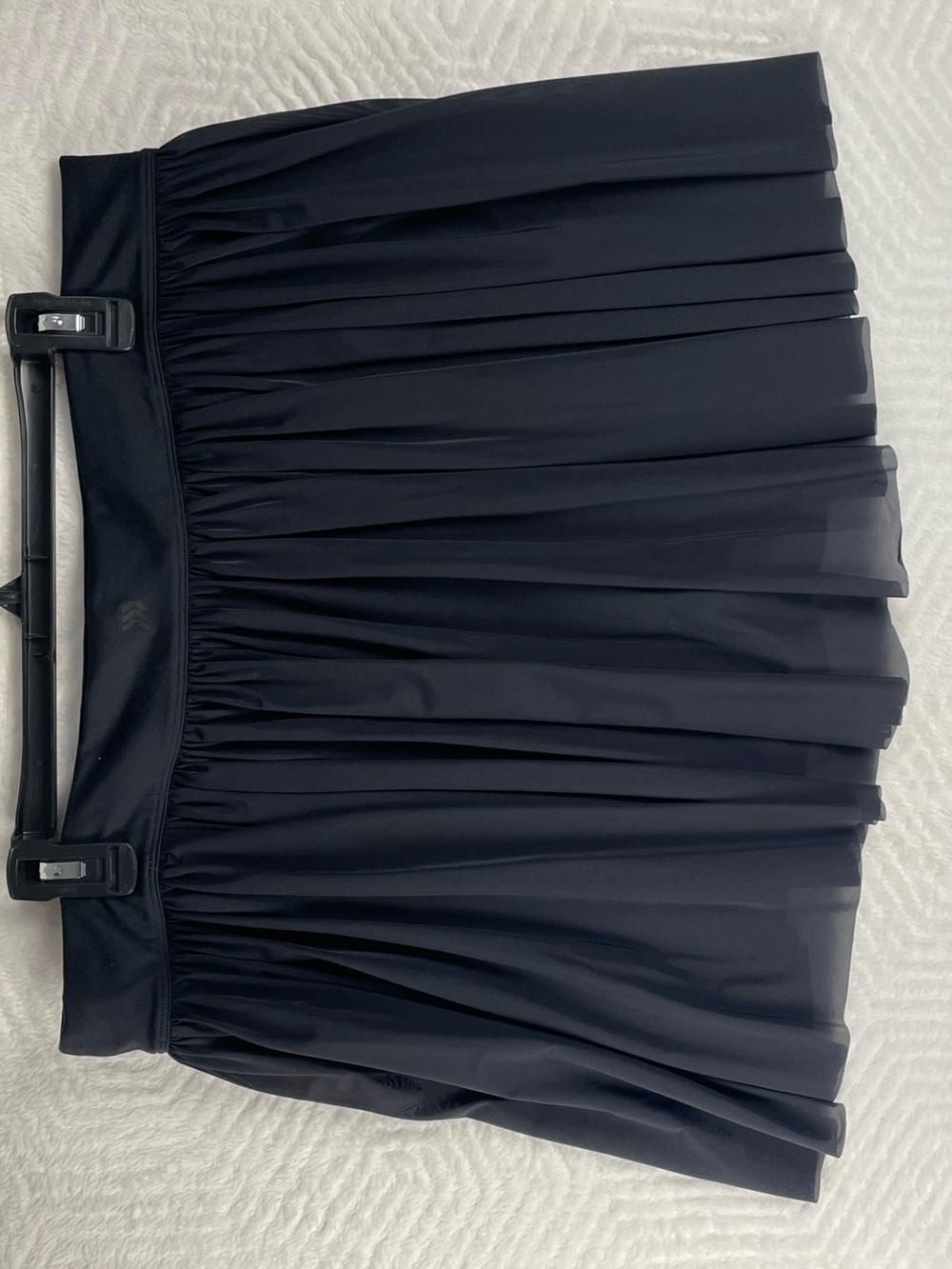 all in motion Black Circle Skirt with Pleated Detail